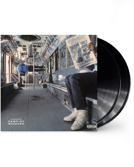 the album cover for Vampire Weekend - Only God Was Above Us [Standard LP]