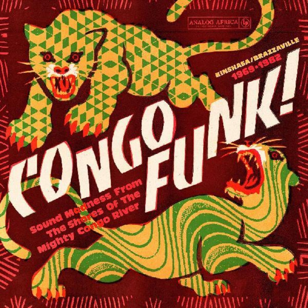 the album cover for Congo Funk - Sound Madness From The Shores / Var - Congo Funk - Sound Madness From The Shores / Var