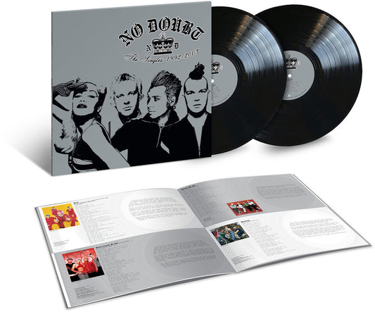 the album cover for No Doubt - The Singles 1992-2003 [2 180g LP]