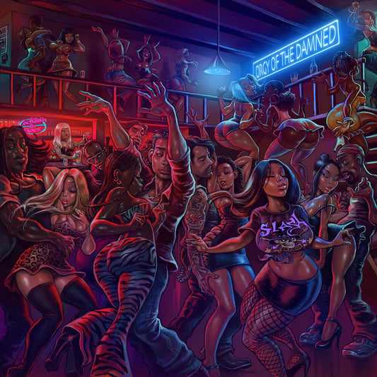 the album cover for Slash - Orgy Of The Damned [CD]