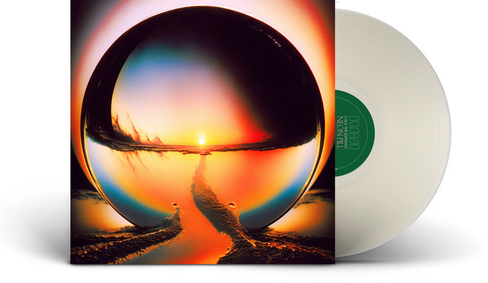 the album cover for Cage The Elephant - Neon Pill [Indie Exclusive Milky Clear LP]