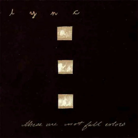 the album cover for Lync - These Are Not Fall Colors [Colored Vinyl]