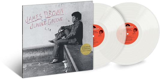 the album cover for James Brown - In The Jungle Groove [Clear Vinyl]