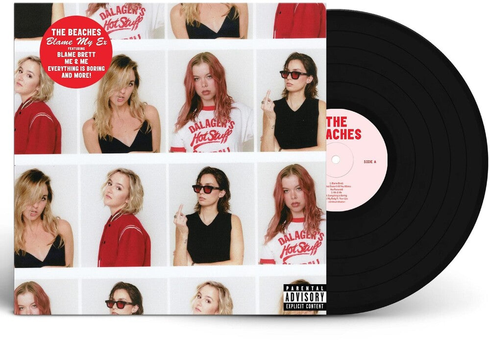 the album cover for The Beaches - Blame My Ex [LP]