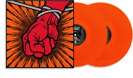 the album cover for Metallica - St. Anger - 'some Kind of Orange' Colored Vinyl