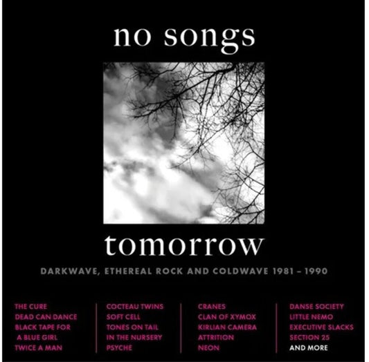 the album cover for No Songs Tomorrow: Darkwave Ethereal Rock & / Var - No Songs Tomorrow: Darkwave Ethereal Rock & / Var