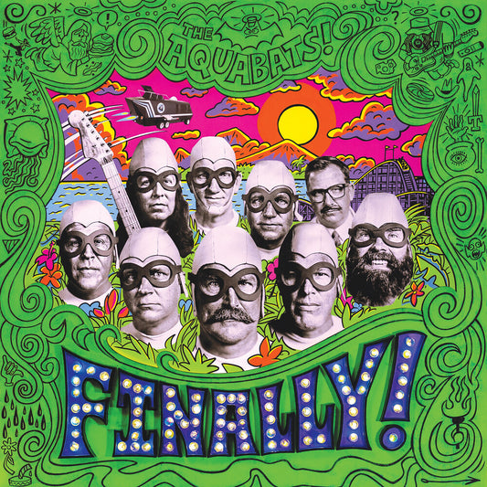 the album cover for Aquabats - Finally