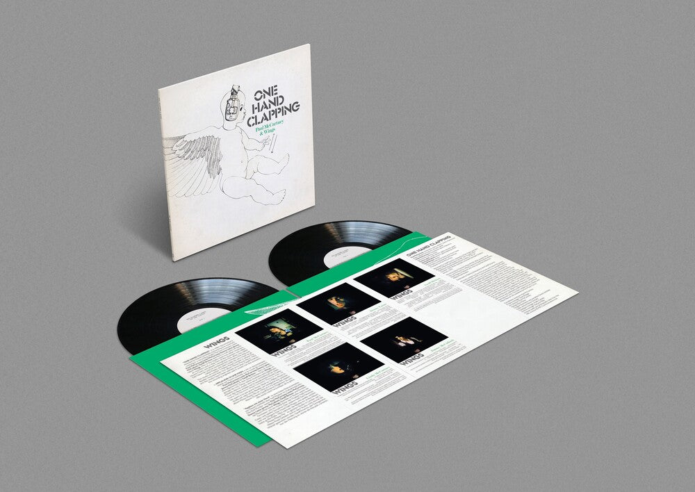 the album cover for Paul McCartney And Wings - One Hand Clapping [2 LP]