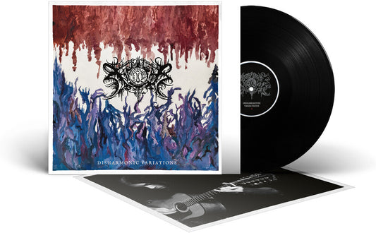 the album cover for Xasthur - Disharmonic Variations (Ofgv)