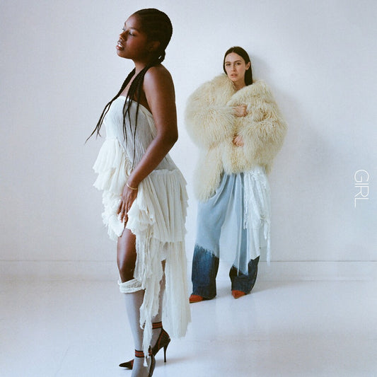 the album cover for Coco & Clair Clair - Girl [Colored Vinyl] (Pnk) (Wht)