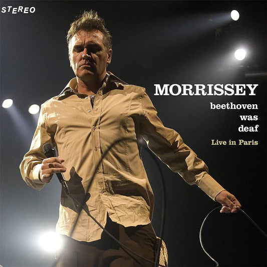 the album cover for Morrissey - Beethoven Was Deaf (Live) [2024 Remaster] [Remastered]