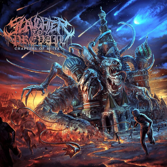 the album cover for Slaughter to Prevail - Chapters Of Misery [Clear Vinyl] (Ep) (Gol) (Ylw)