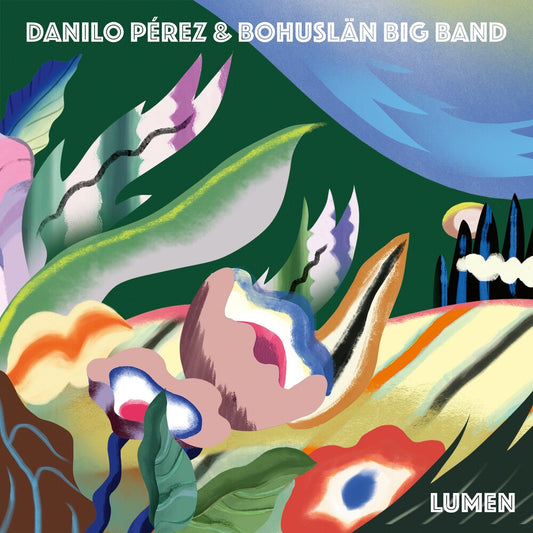 the album cover for Danilo Perez  / Bohuslan Big Band - Lumen
