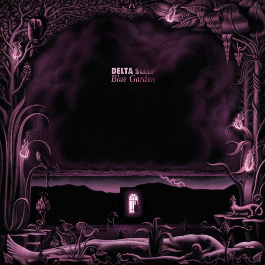 the album cover for Delta Sleep - Blue Garden [Colored Vinyl]