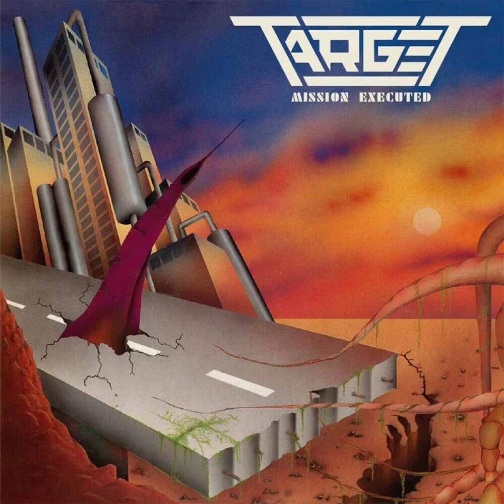 the album cover for Target - Mission Executed (Blue) [Colored Vinyl] (Wht) (Spla)