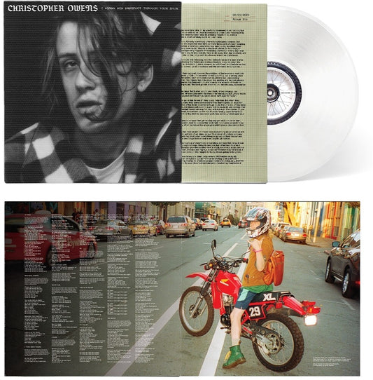the album cover for Owens, Christopher - I Wanna Run Barefoot Through Your Hair