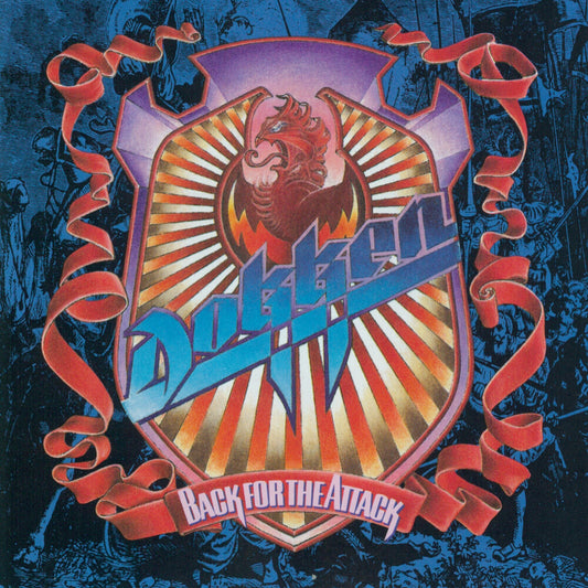 the album cover for Dokken - Back For The Attack