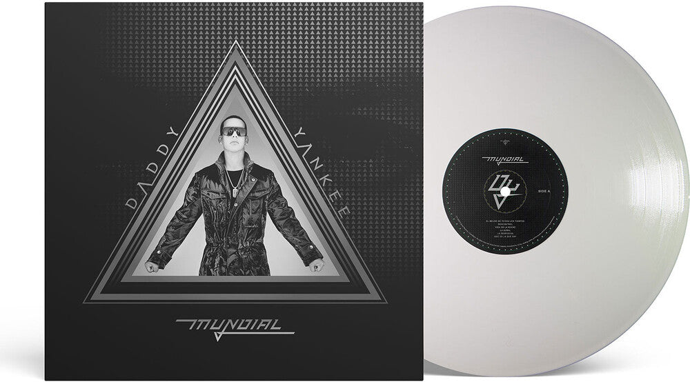 the album cover for Daddy Yankee - Mundial [White]