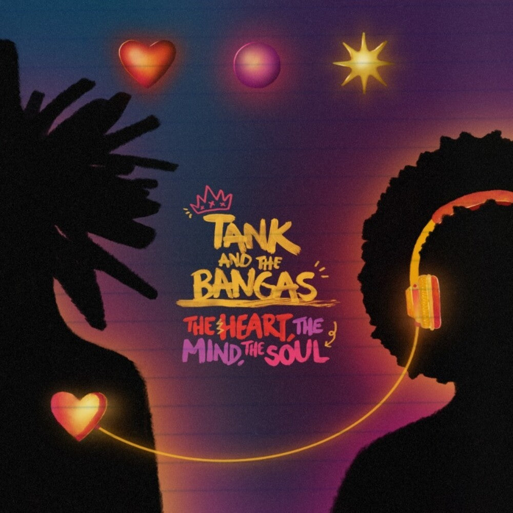 the album cover for Tank and The Bangas - The Heart, The Mind, The Soul [LP]