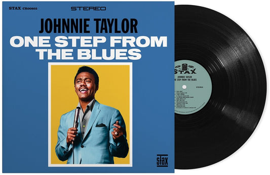 the album cover for Johnnie Taylor - One Step From The Blues [LP]