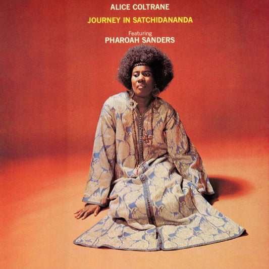 the album cover for Alice Coltrane - Journey In Satchidananda [Colored Vinyl] (Org)