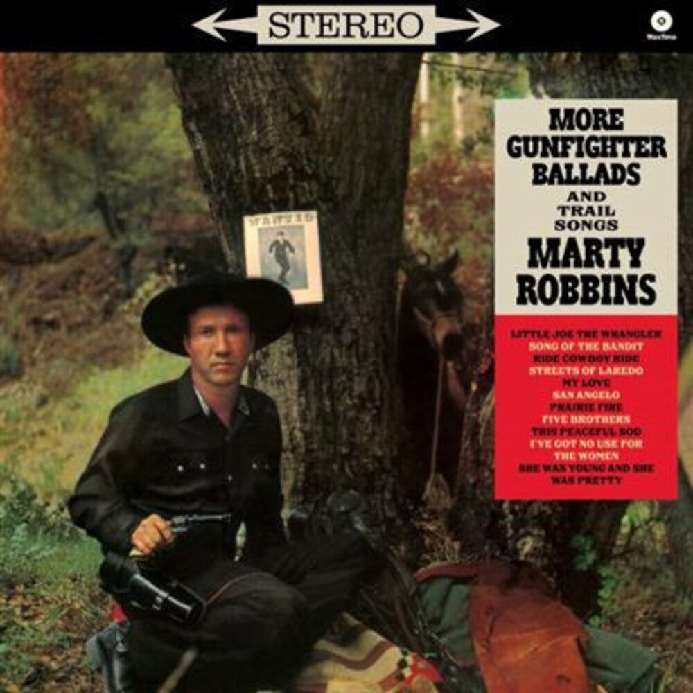 the album cover for Marty Robbins - More Gunfighter Ballads & Trail Songs [Limited Edition] [180 Gram]