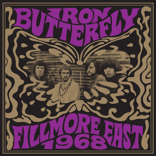 the album cover for Iron Butterfly - Fillmore East 1968 (Bme)