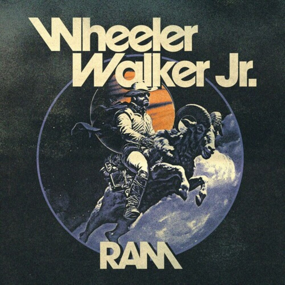 the album cover for Wheeler Walker Jr. - Ram