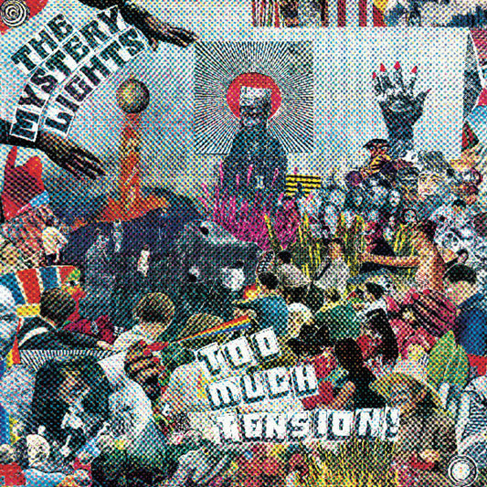 the album cover for Mystery Lights - Too Much Tension [Colored Vinyl] (Ylw) [Download Included]