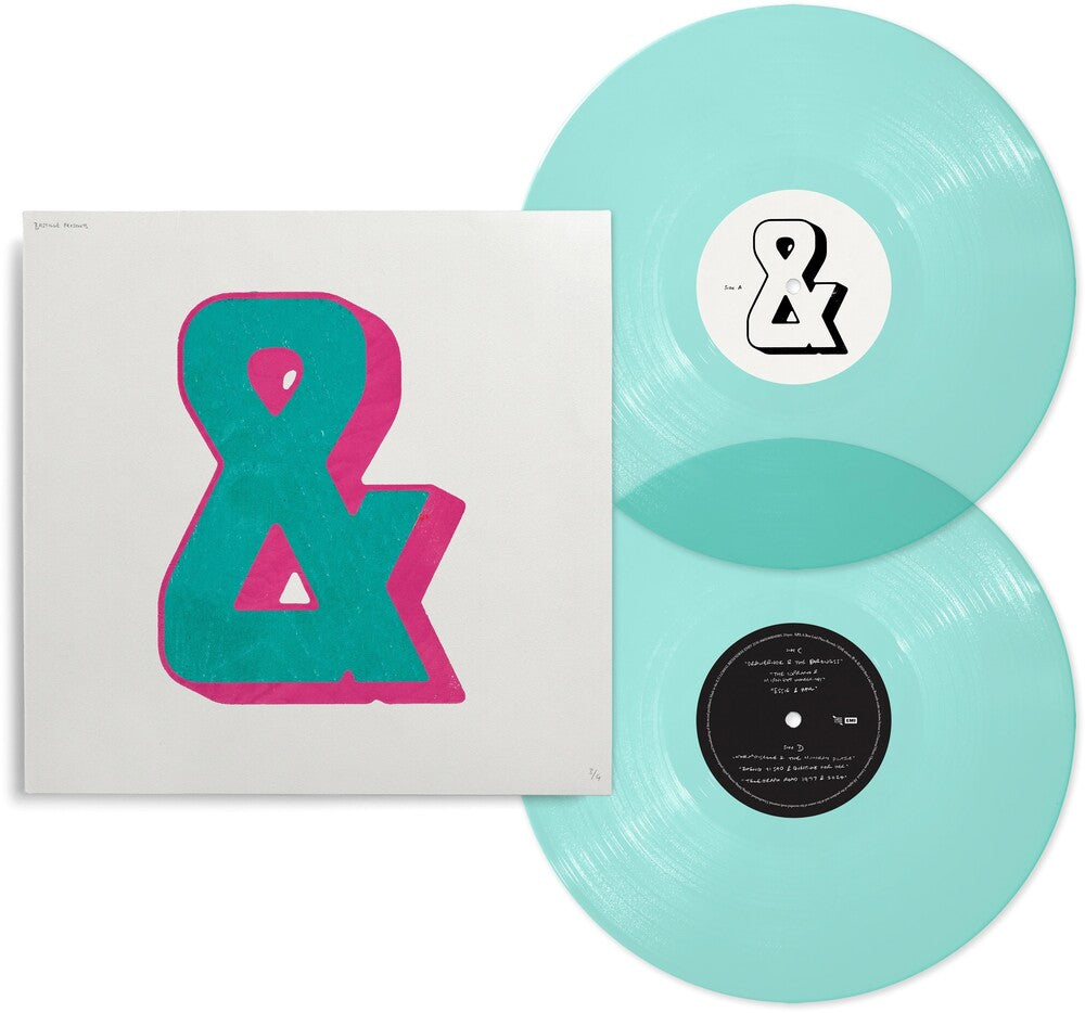 the album cover for Bastille - & [Indie Exclusive Coke Bottle Clear 2 LP]
