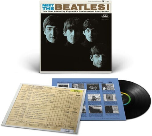 the album cover for The Beatles - Meet The Beatles! -  [LP]