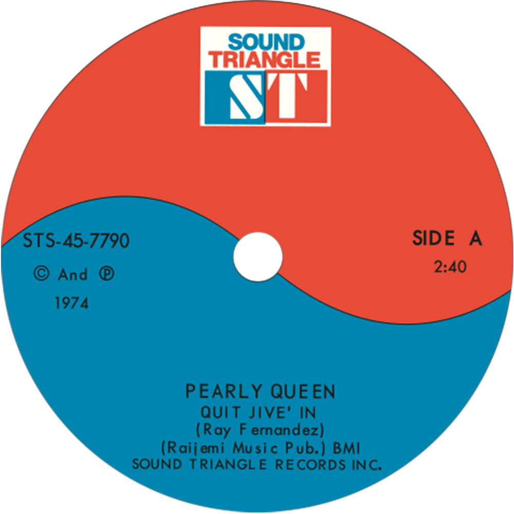 the album cover for Pearly Queen - Quite Jive' In