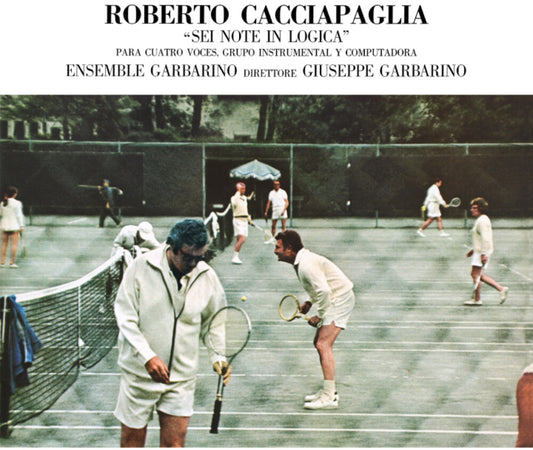 the album cover for Roberto Cacciapaglia - Sei Note In Logica