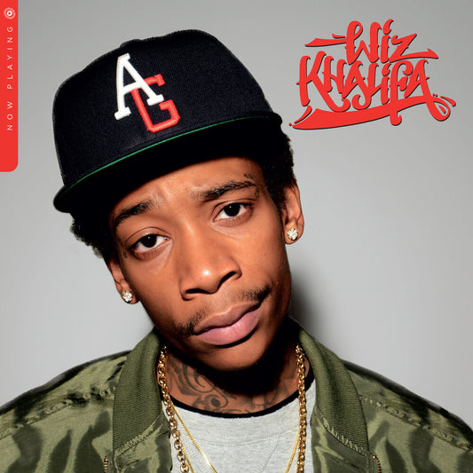 the album cover for Wiz Khalifa - Now Playing (Blue) [Colored Vinyl]