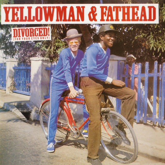 the album cover for Yellowman & Fathead - Divorced (For Your Eyes Only) [Colored Vinyl] [Limited Edition] [180 Gram]