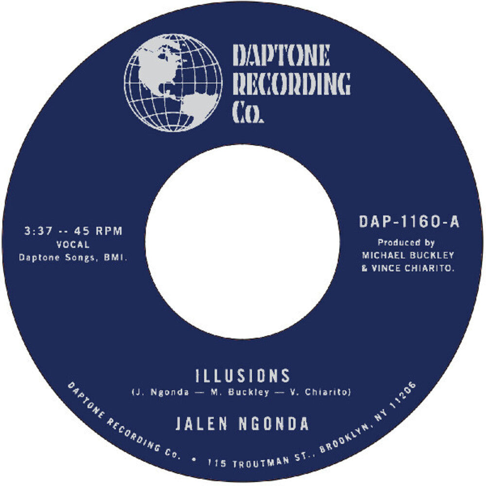 the album cover for Jalen Ngonda - Illusions / Rapture