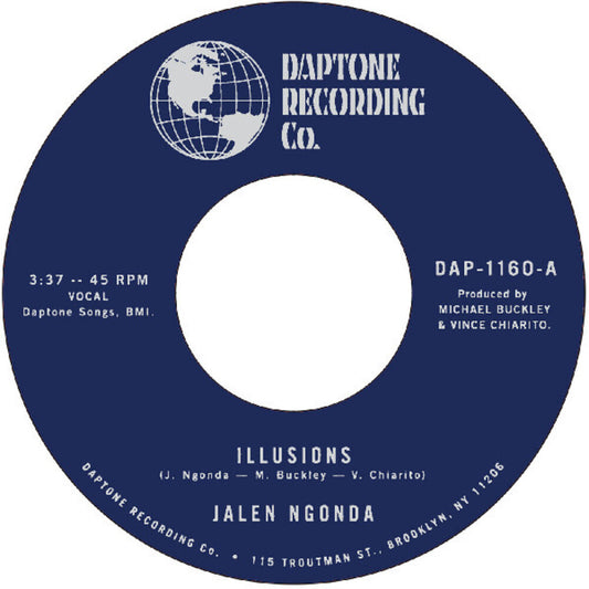 the album cover for Jalen Ngonda - Illusions / Rapture