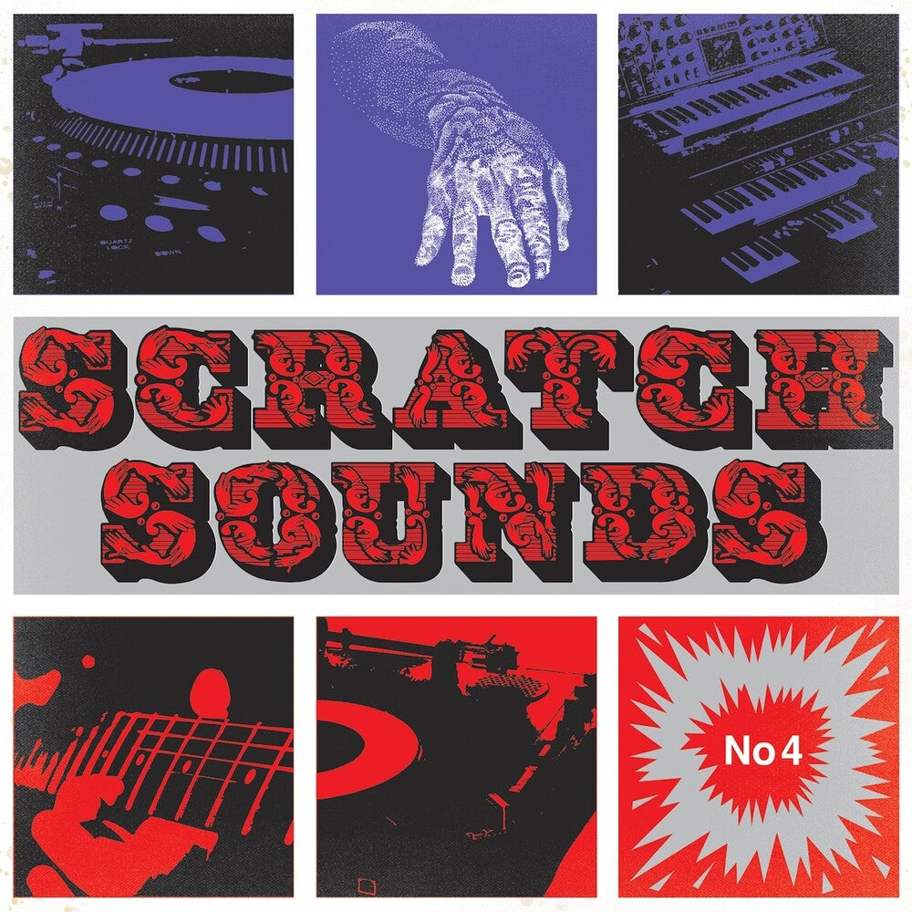 the album cover for Dj Woody - Scratch Sounds No.4 (Rock Box) [7inch Single]