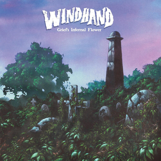 the album cover for Windhand - Grief's Infernal Flower - [2 LP Candyland Marble]