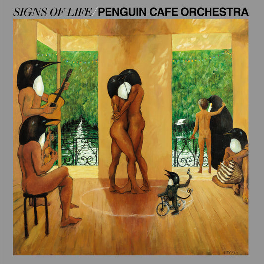 the album cover for Penguin Cafe Orchestra - Signs Of Life - Orange [Colored Vinyl] (Org) [Reissue]