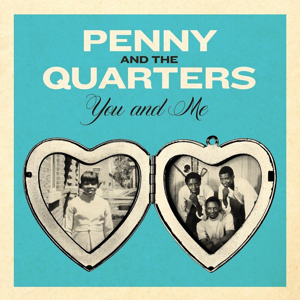 the album cover for Penny & the Quarters - You & Me / You Are Giving Me Some Other Love