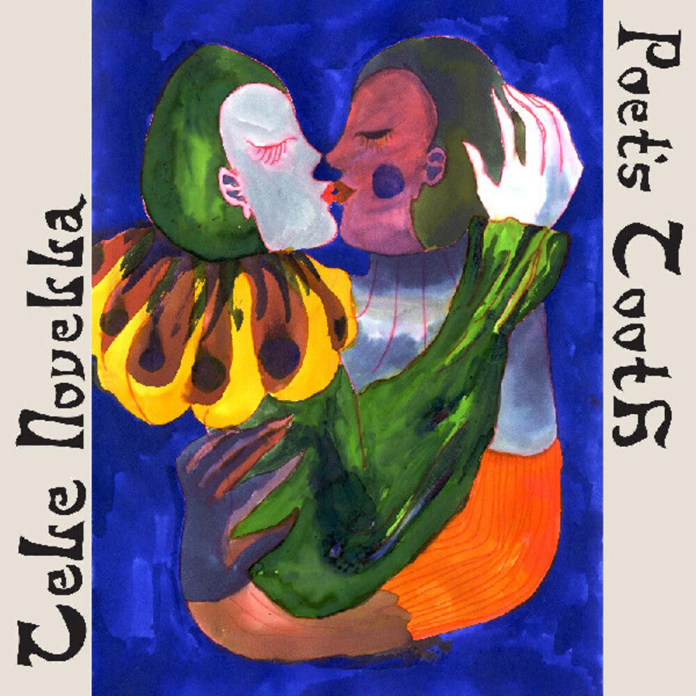 the album cover for Tele Novella - Poet's Tooth [Colored Vinyl] (Red)