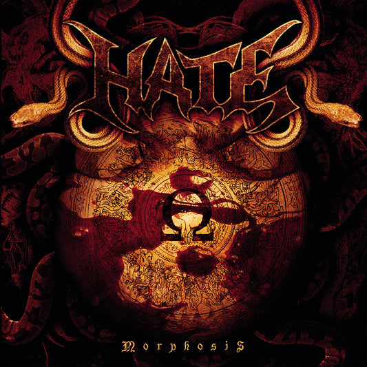 the album cover for Hate - Morphosis [Colored Vinyl] [Limited Edition] (Red)