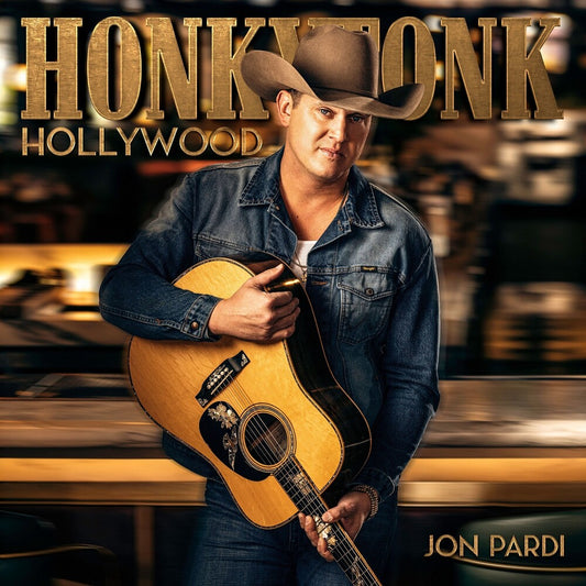 the album cover for Jon Pardi - Honkytonk Hollywood
