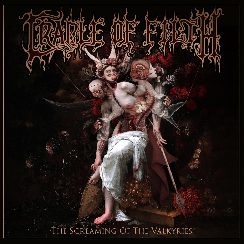 the album cover for Cradle Of Filth - Screaming Of The Valkyries