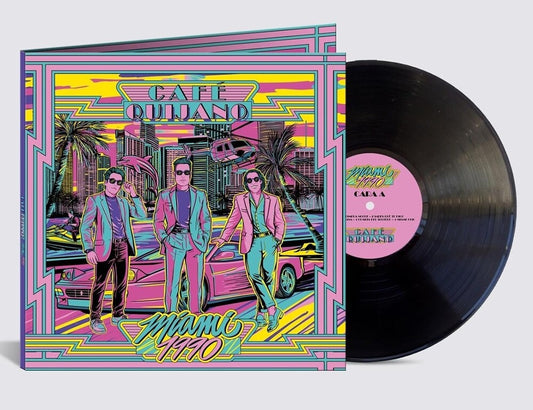 the album cover for Cafe Quijano - Miami 1990 (Spa)
