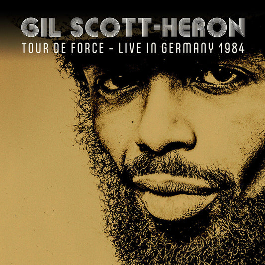 the album cover for Scott-Heron, Gil - Tour De Force - Live In Germany 1984