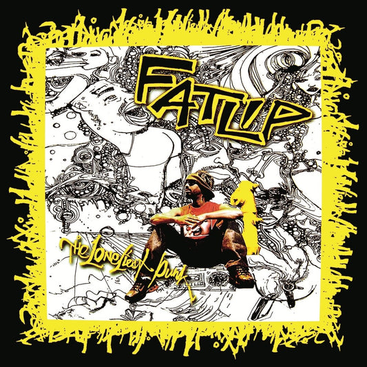 the album cover for Fatlip - The Loneliest Punk - Transparent Yellow
