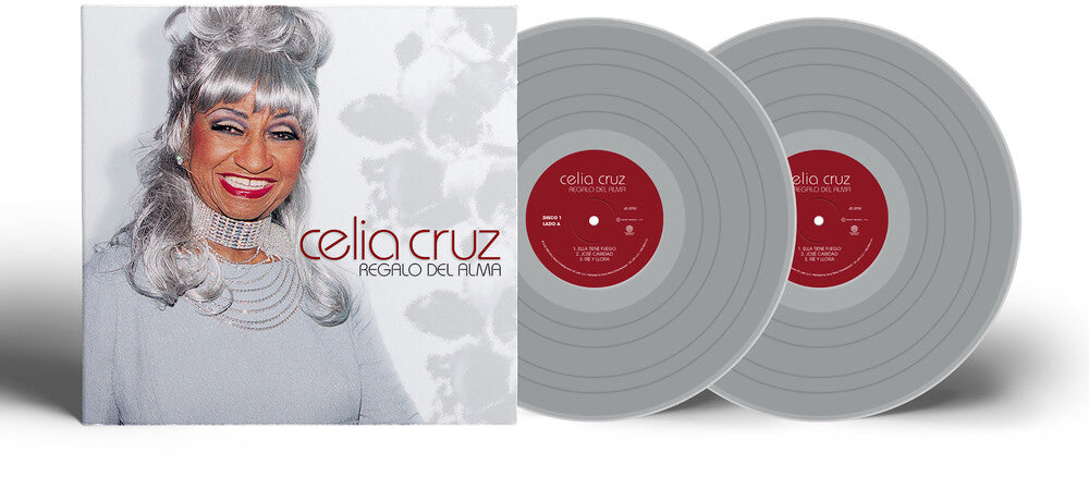the album cover for Celia Cruz - Regalo Del Alma [Silver 2LP]