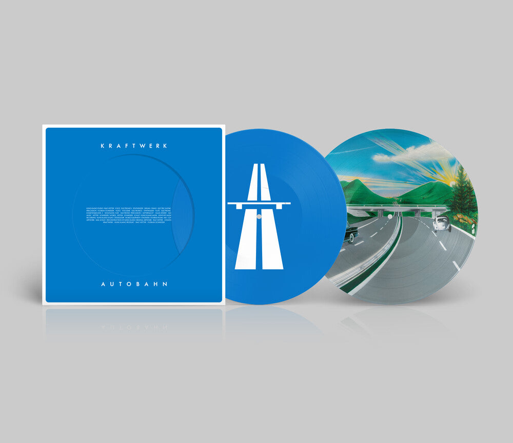 the album cover for Kraftwerk - Autobahn [Limited Edition] (Ofgv) (Pict) (Hol)